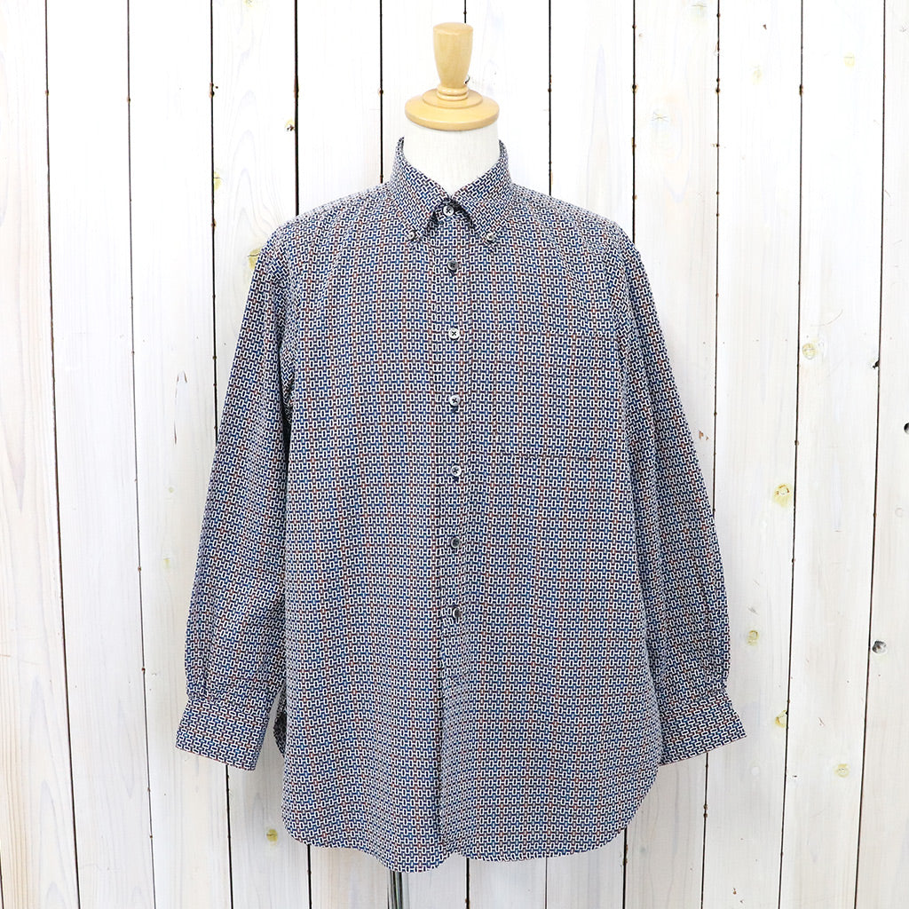 ENGINEERED GARMENTS『19 Century BD Shirt-Cotton Geo Jacquard』