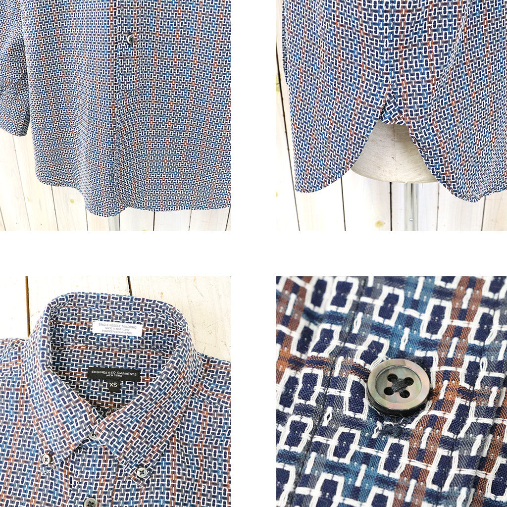 ENGINEERED GARMENTS『19 Century BD Shirt-Cotton Geo Jacquard』