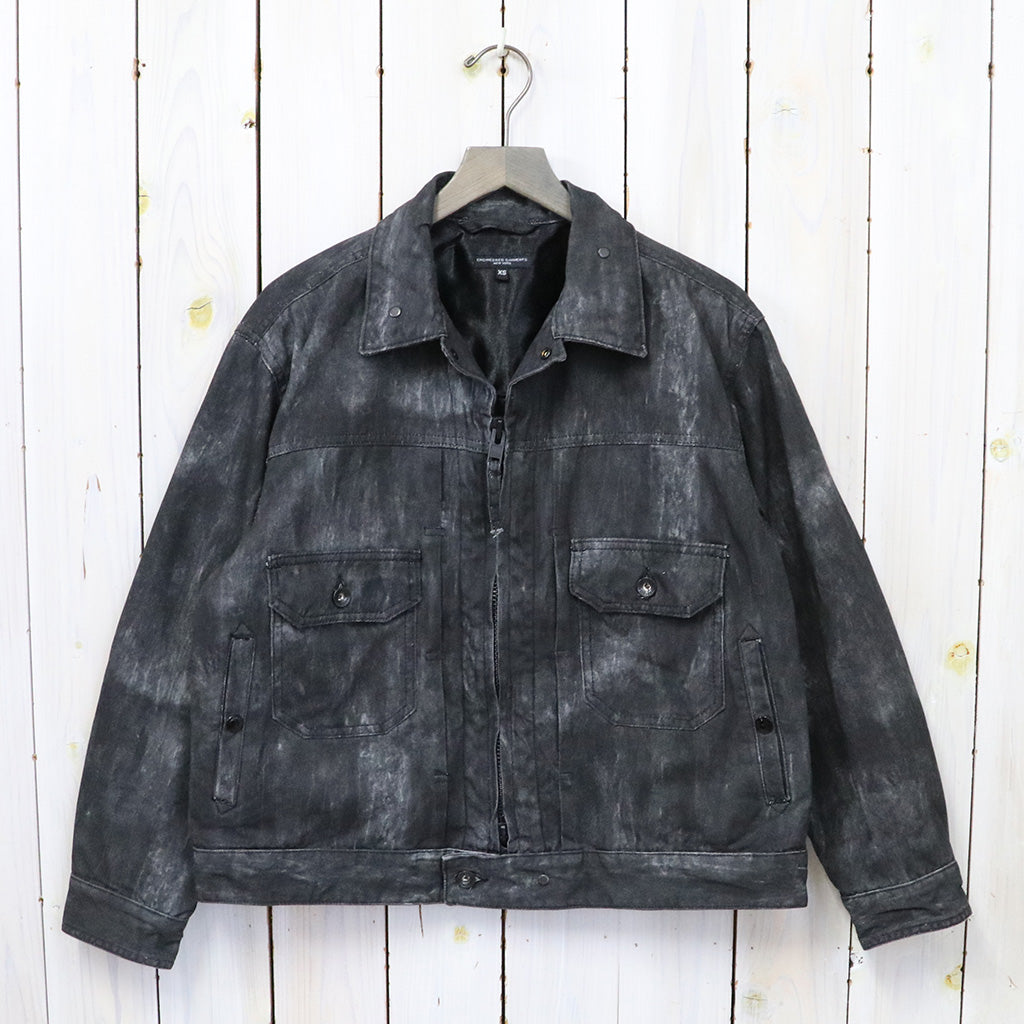 ENGINEERED GARMENTS『Trucker Jacket-Cotton Distressed Print』