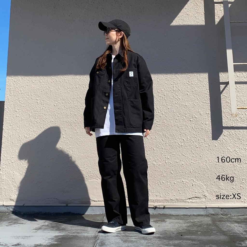 SOUTH2 WEST8『Coverall-11.5oz Cotton Canvas』(Black)