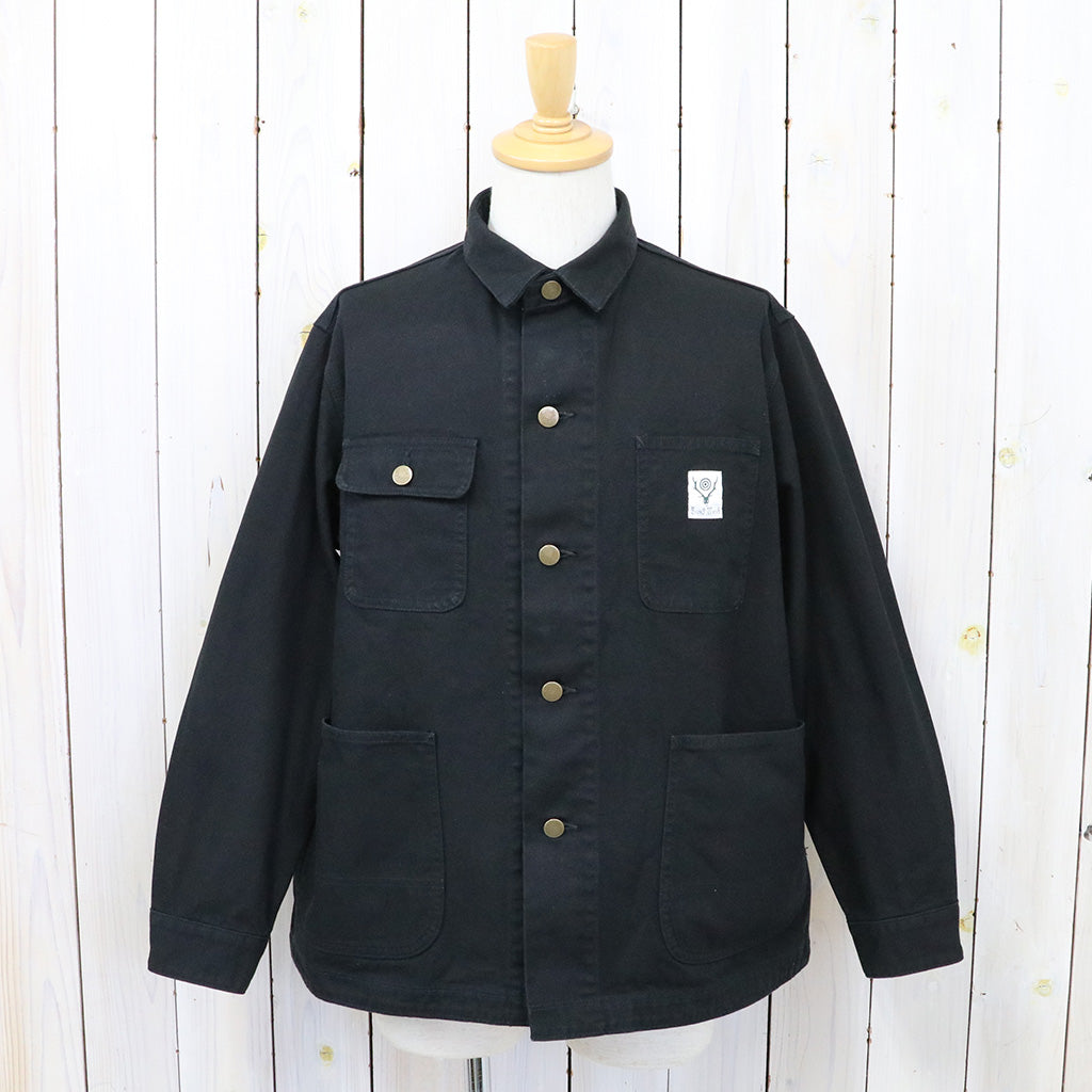 SOUTH2 WEST8『Coverall-11.5oz Cotton Canvas』(Black)