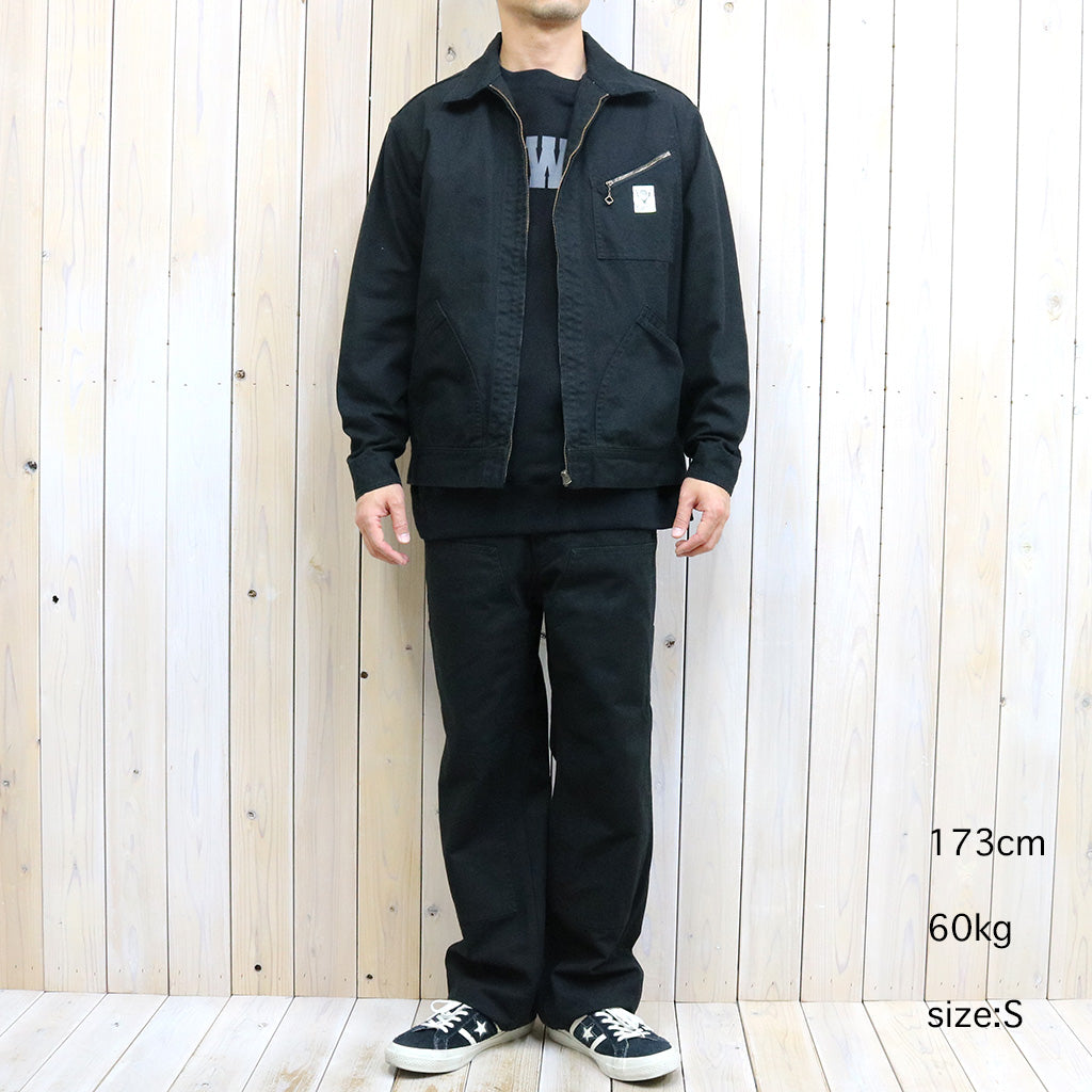 SOUTH2 WEST8『Work Jacket-11.5oz Cotton Canvas』(Black)