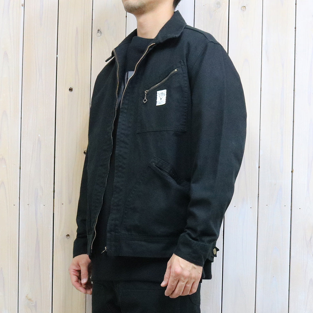 SOUTH2 WEST8『Work Jacket-11.5oz Cotton Canvas』(Black)