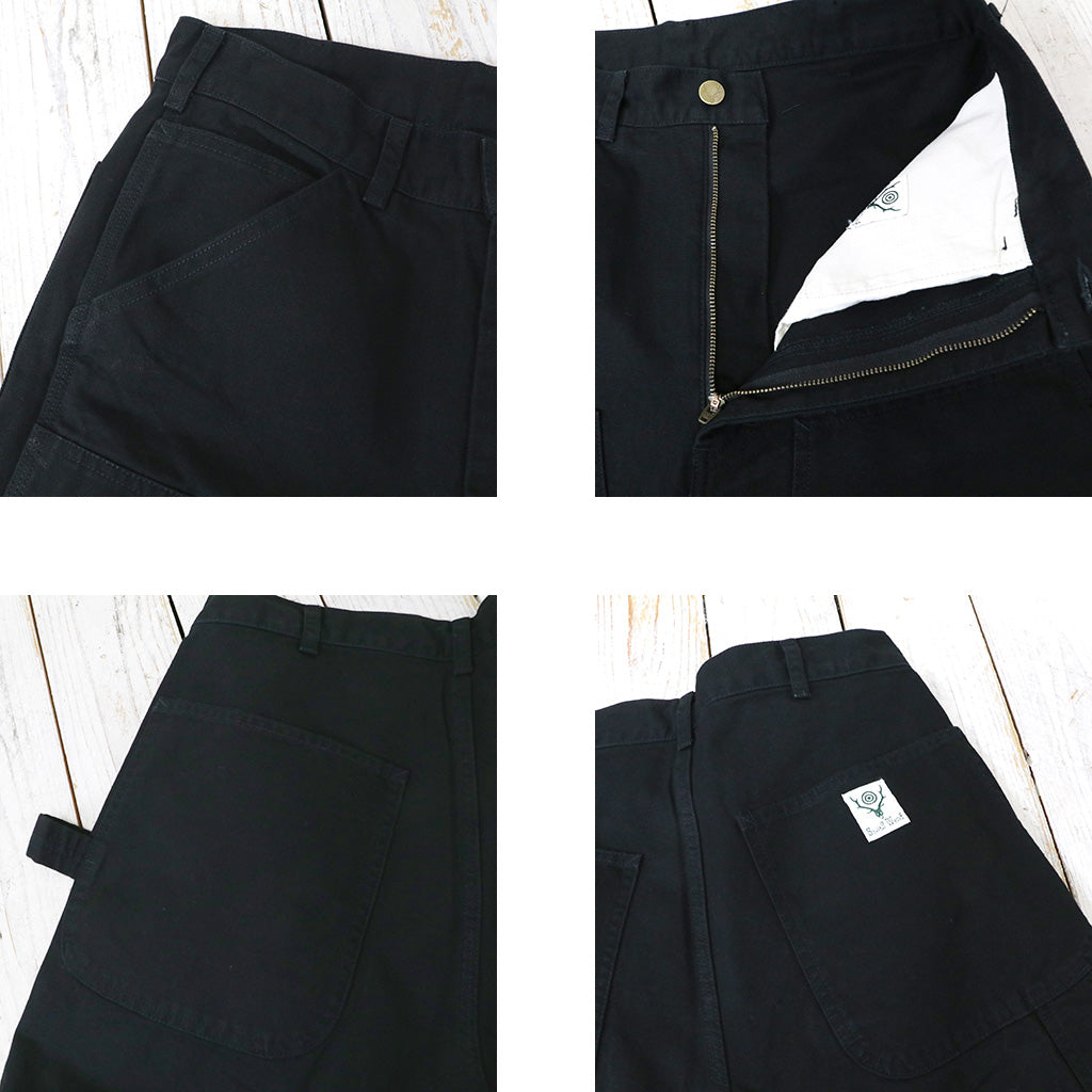 SOUTH2 WEST8『Painter Pant-11.5oz Cotton Canvas』(Black)