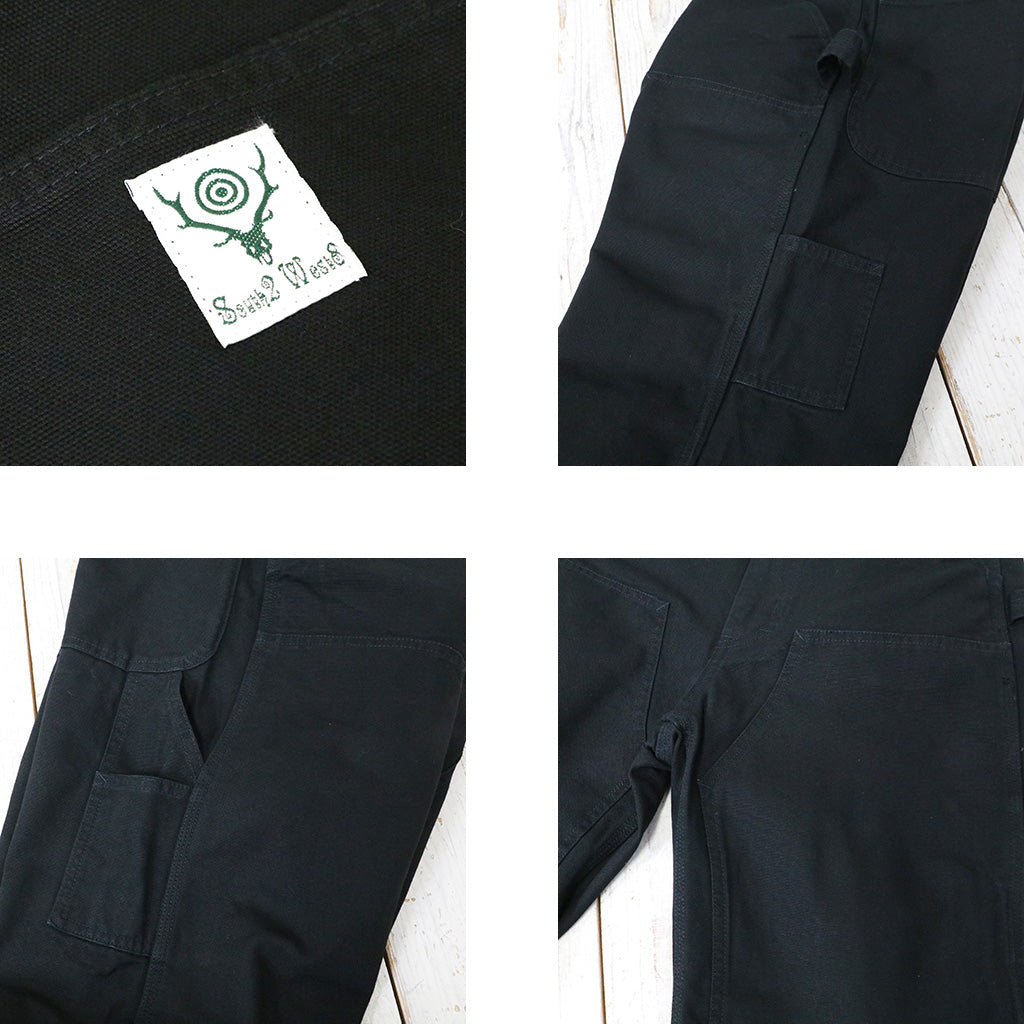 SOUTH2 WEST8『Painter Pant-11.5oz Cotton Canvas』(Black)