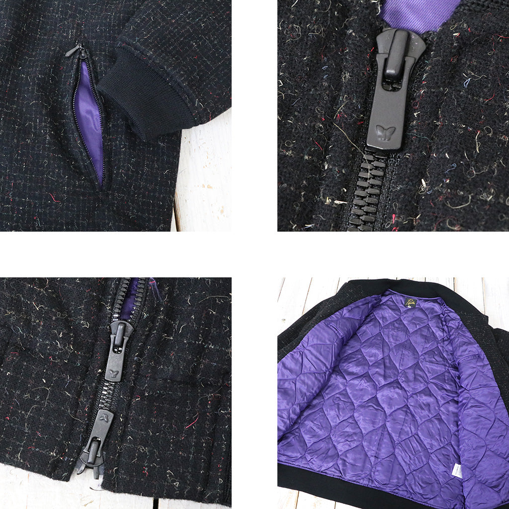 Needles『B.B. Jacket-W/N Small Plaid Cloth』(Black)