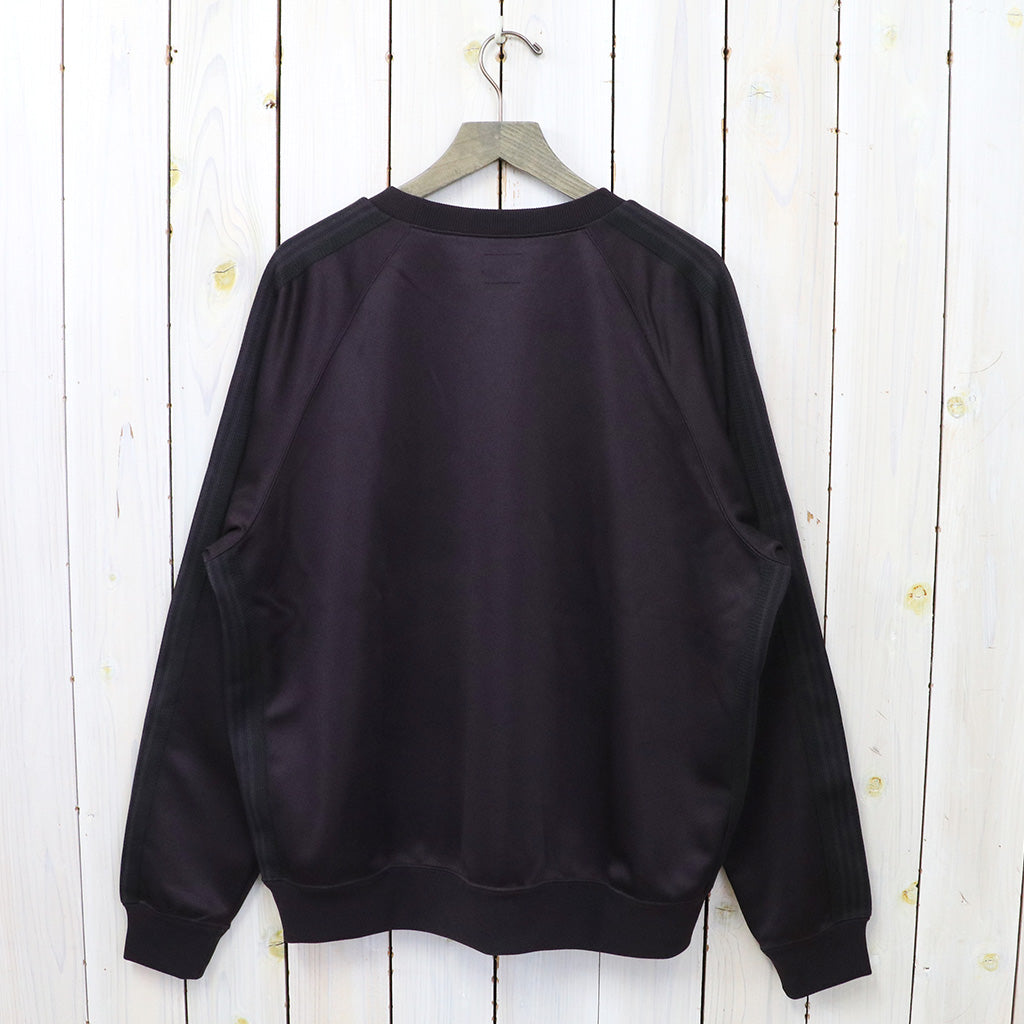 Needles『Track Crew Neck Shirt-Poly Smooth』(Dk.Purple)