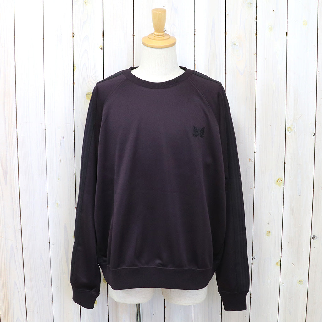 Needles『Track Crew Neck Shirt-Poly Smooth』(Dk.Purple)