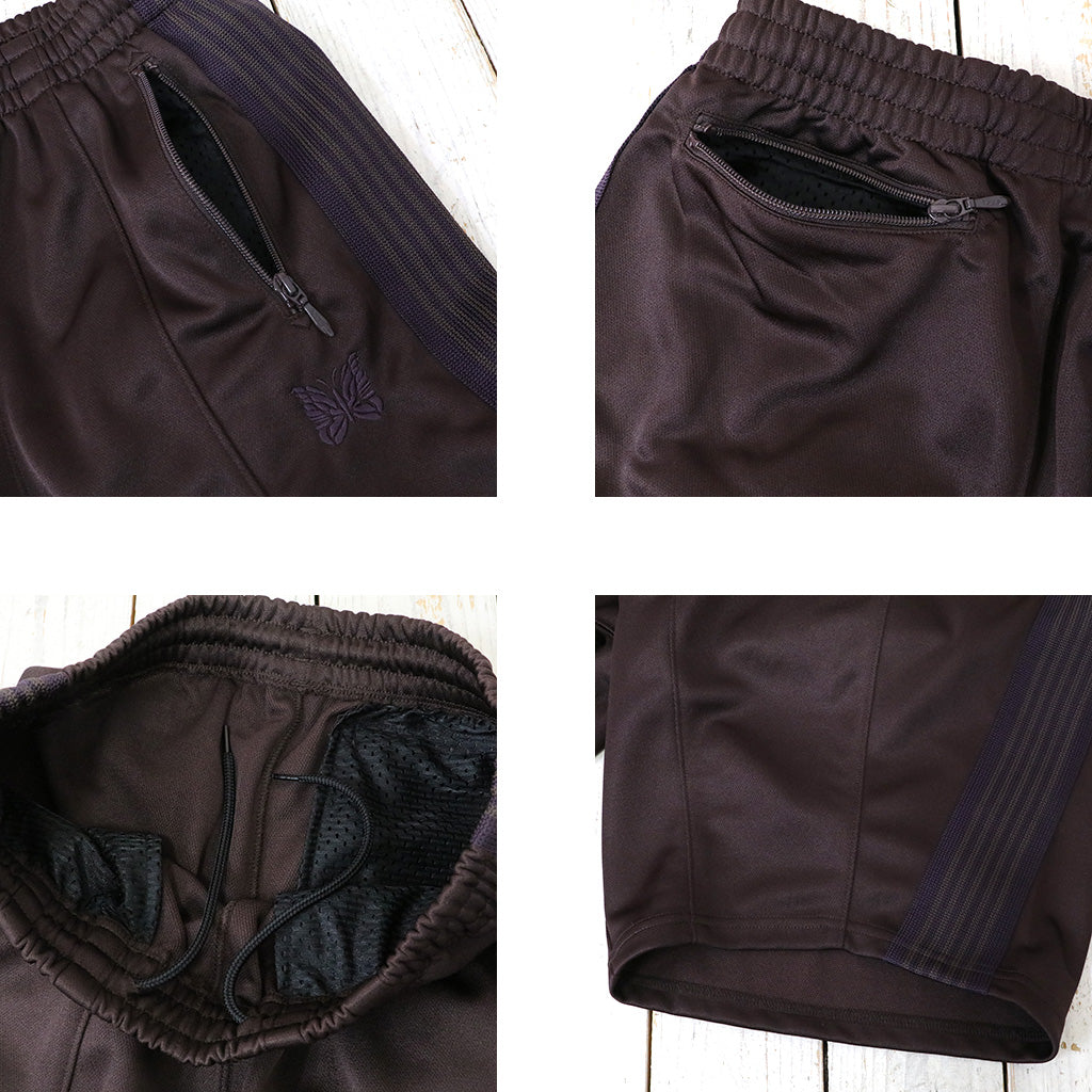 Needles『H.D. Track Pant-Poly Smooth』(Dk.Brown)