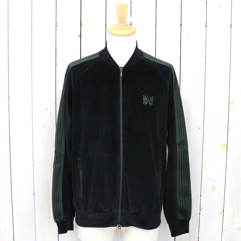 Needles『R.C. Track Jacket-C/Pe Velour』(Black)