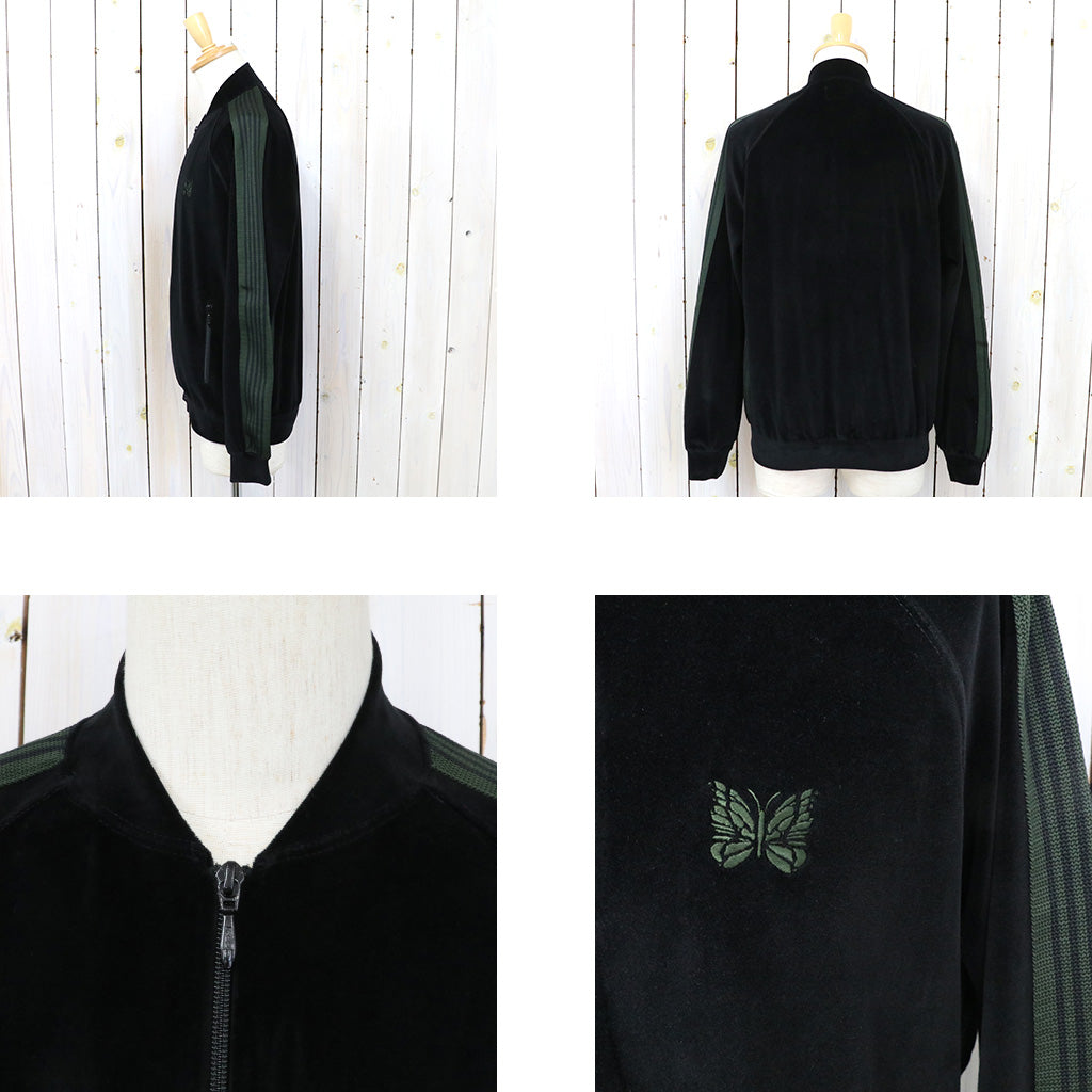 Needles『R.C. Track Jacket-C/Pe Velour』(Black)