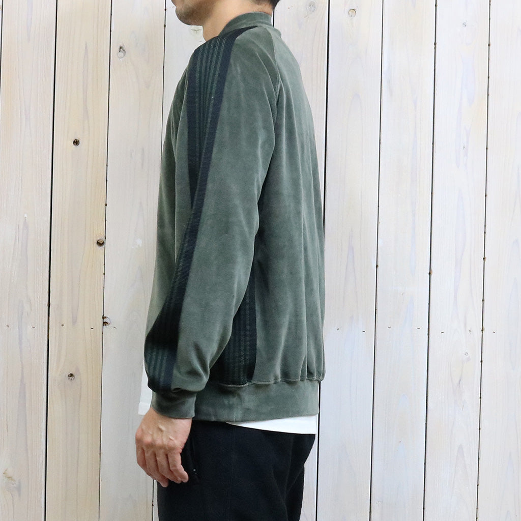 Needles『R.C. Track Jacket-C/Pe Velour』(Olive)