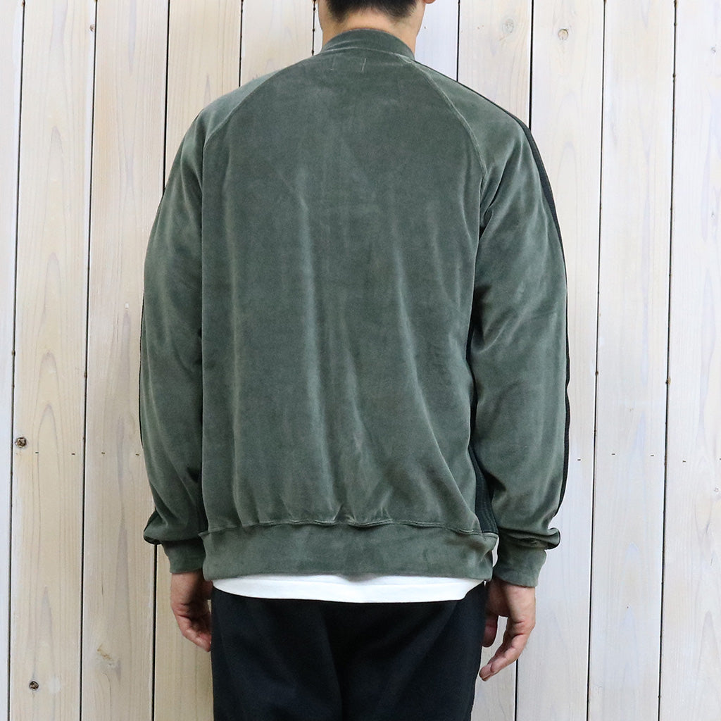 Needles『R.C. Track Jacket-C/Pe Velour』(Olive)