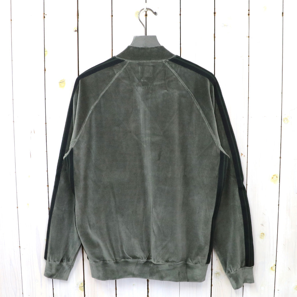 Needles『R.C. Track Jacket-C/Pe Velour』(Olive)