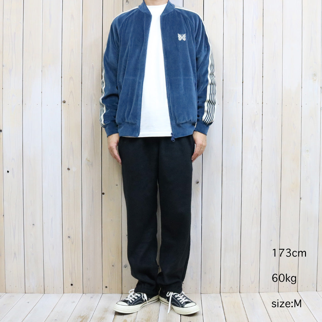 Needles『R.C. Track Jacket-C/Pe Velour』(Marine Blue)