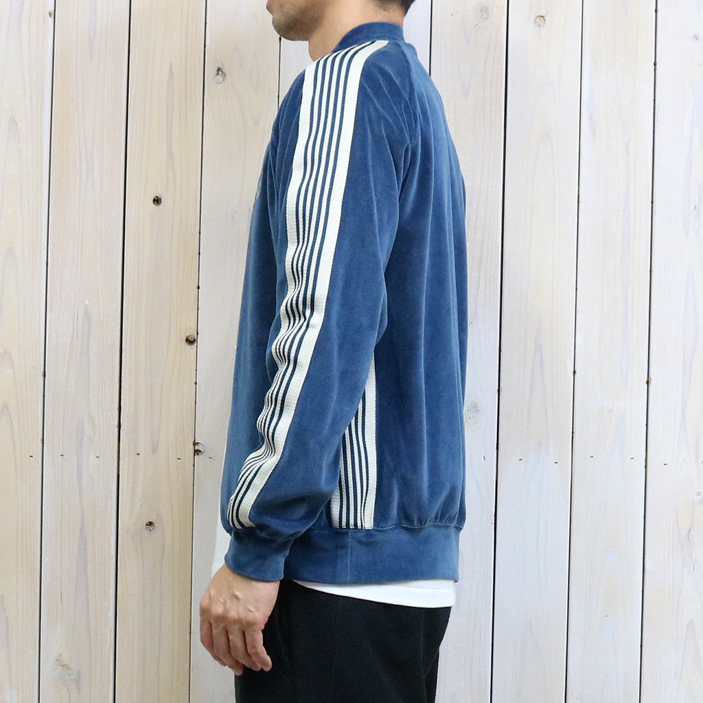 Needles『R.C. Track Jacket-C/Pe Velour』(Marine Blue)