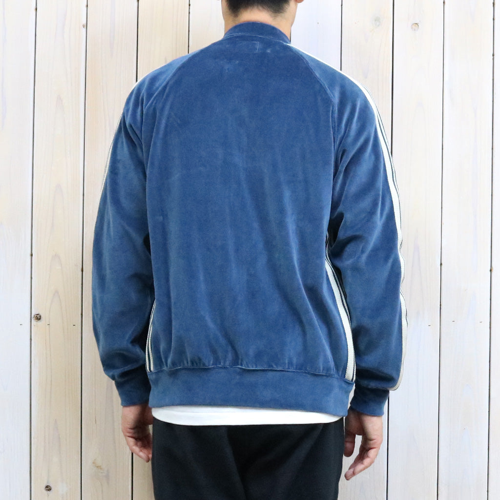 Needles『R.C. Track Jacket-C/Pe Velour』(Marine Blue)