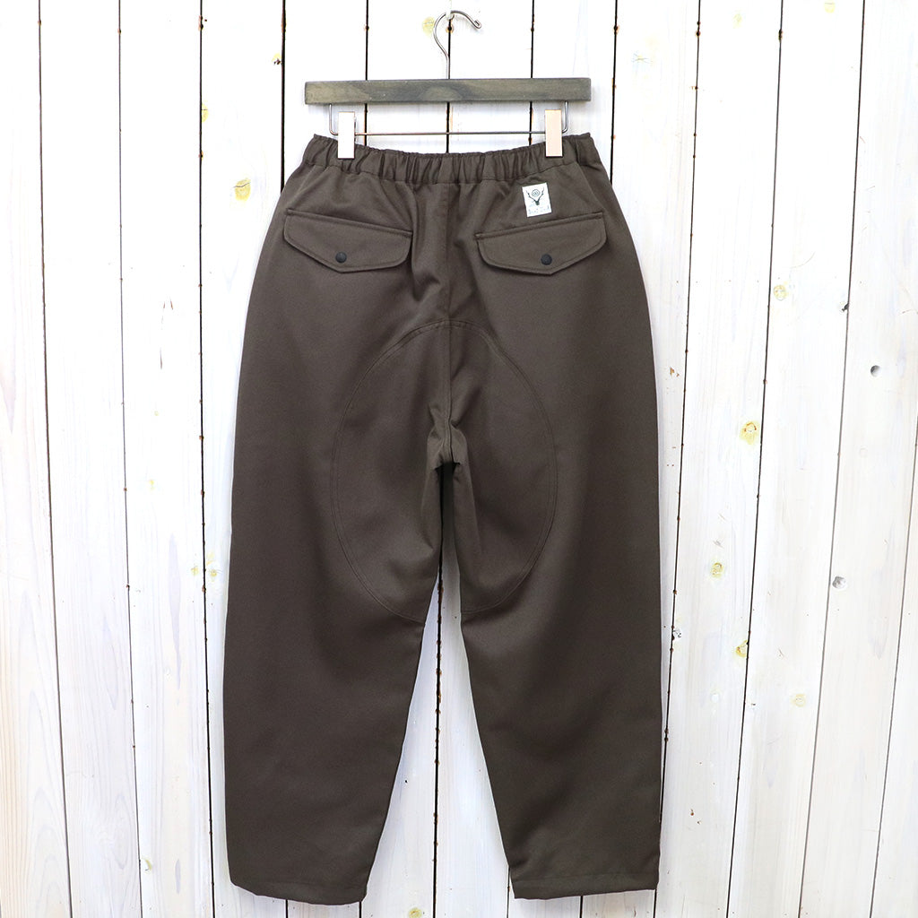 SOUTH2 WEST8『Belted Double Knee Pant-Poly Twill』(Brown)