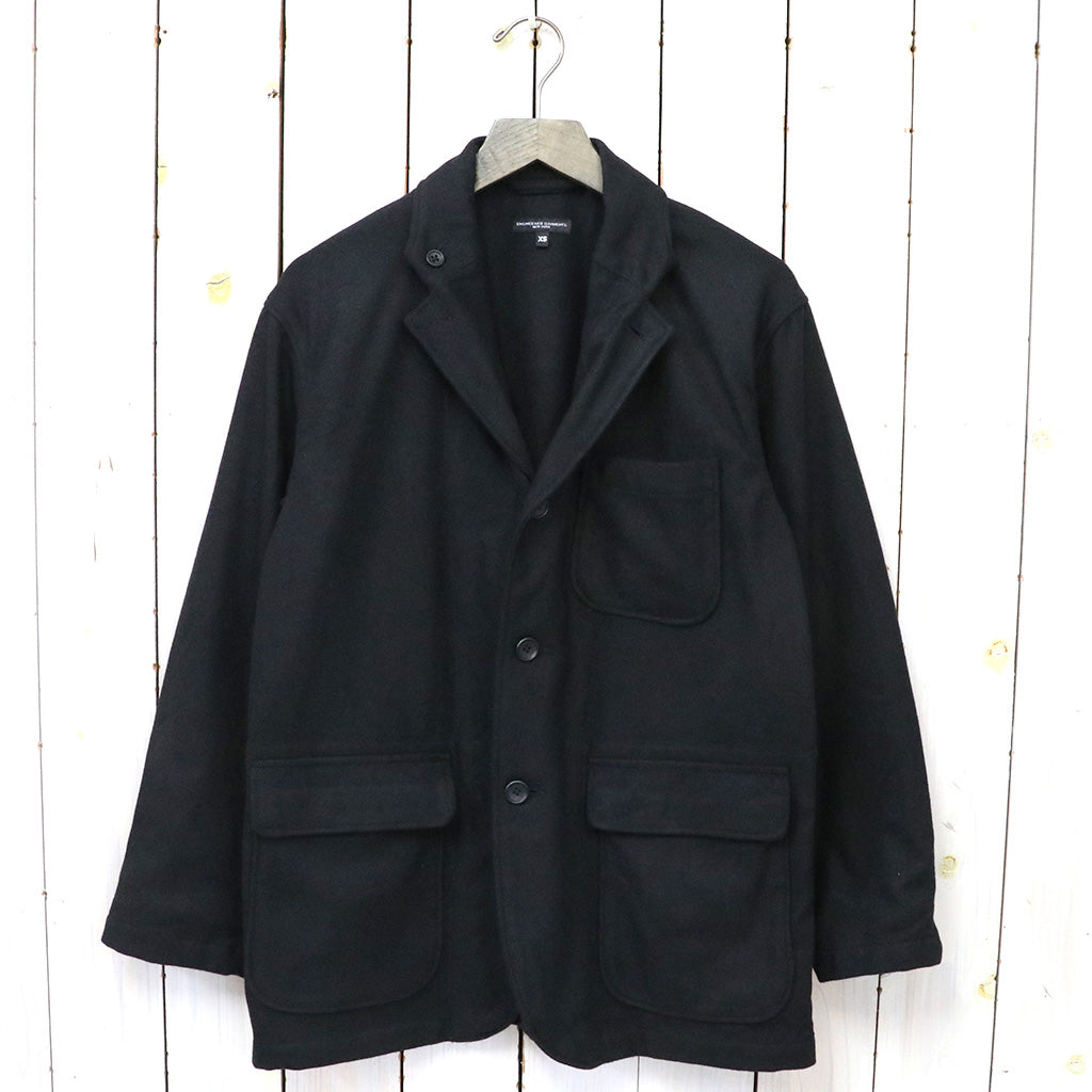 ENGINEERED GARMENTS『Loiter Jacket-Solid Poly Wool Flannel』(Black)