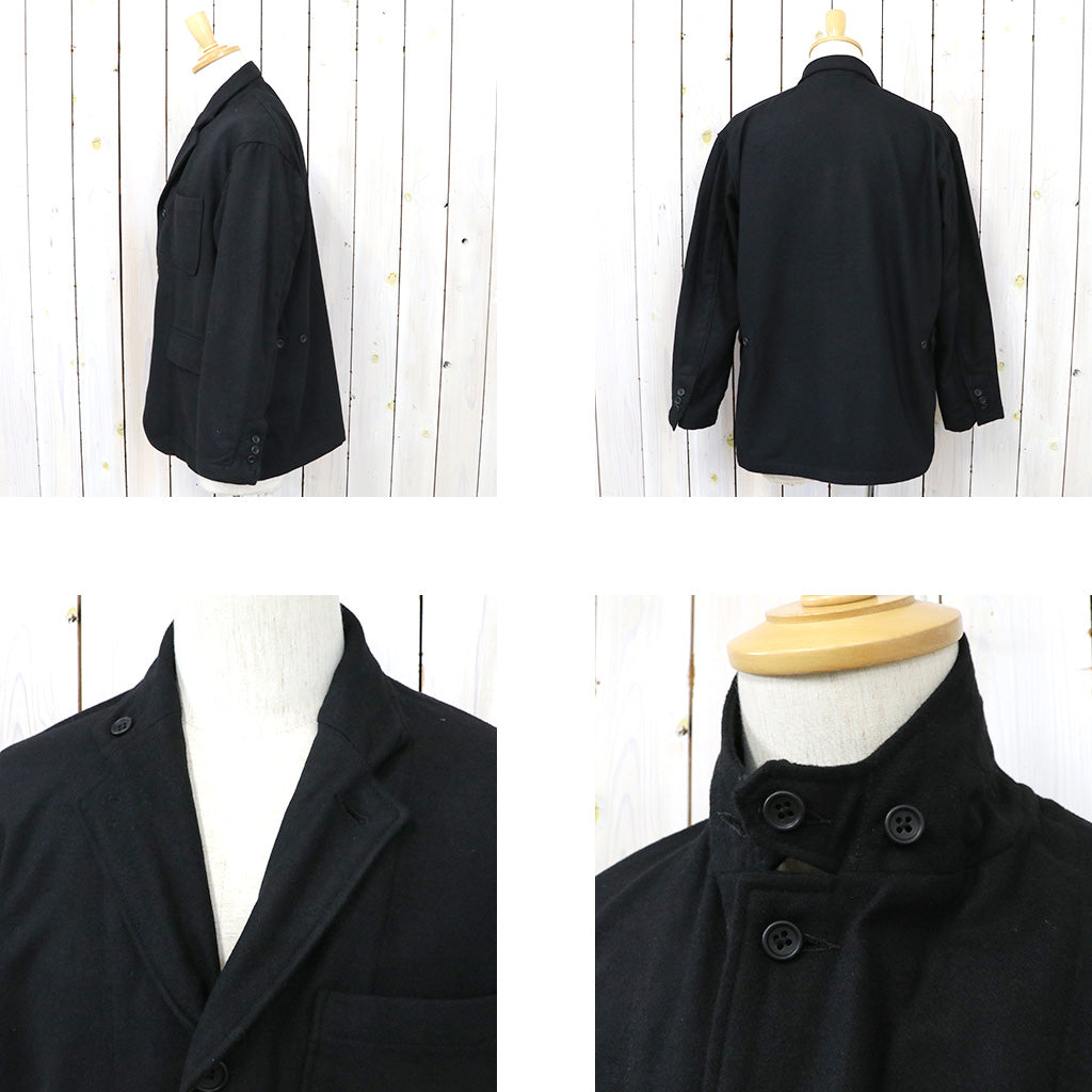 ENGINEERED GARMENTS『Loiter Jacket-Solid Poly Wool Flannel』(Black)