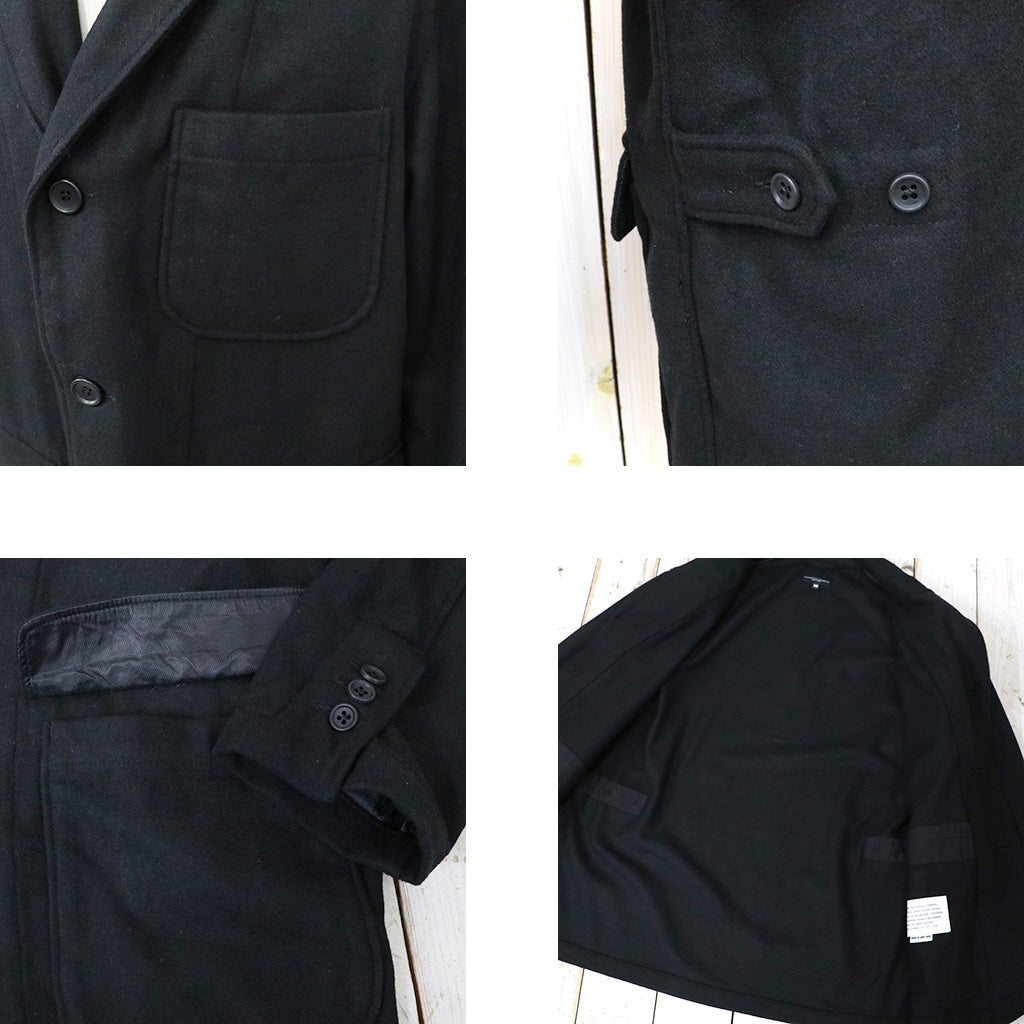 ENGINEERED GARMENTS『Loiter Jacket-Solid Poly Wool Flannel』(Black)