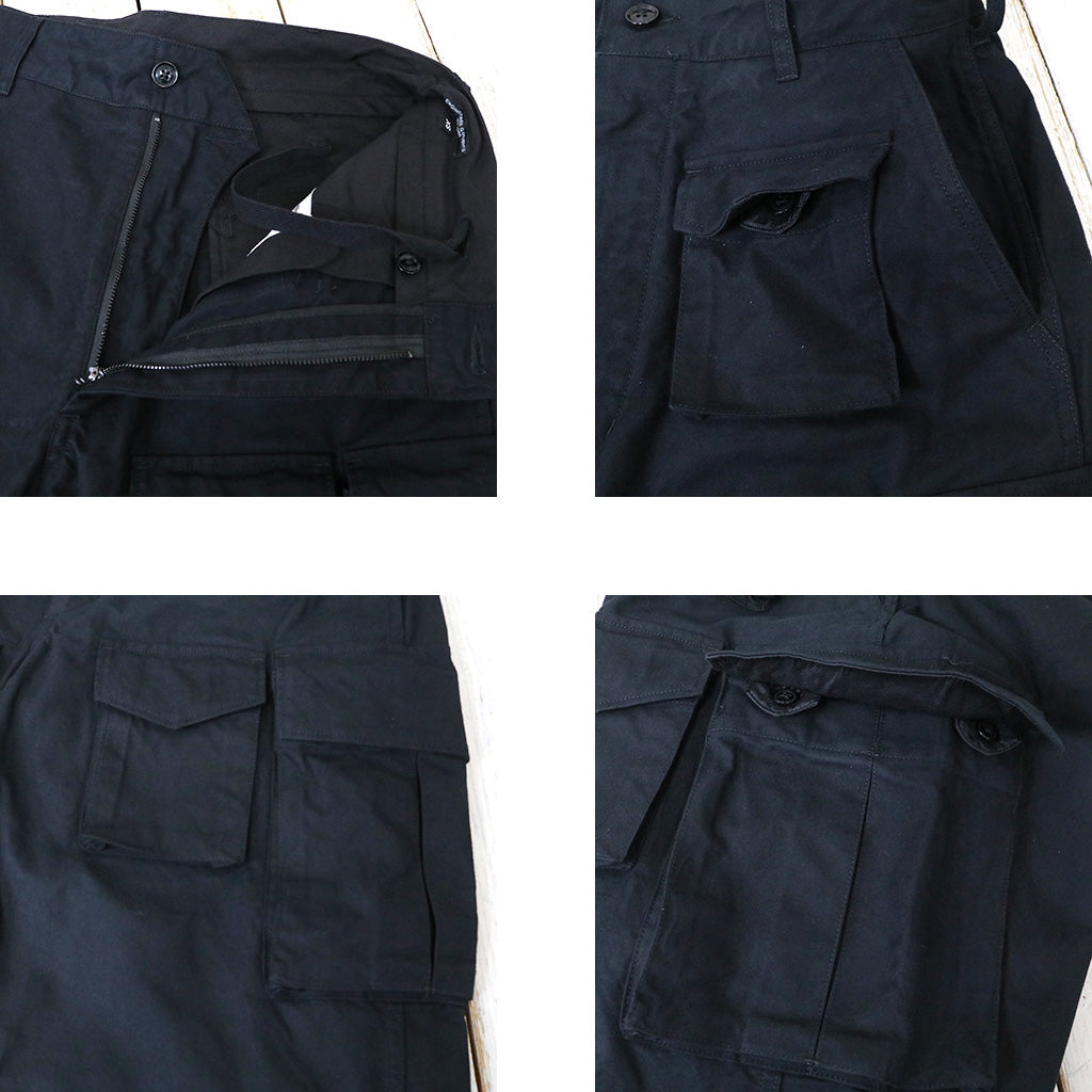 ENGINEERED GARMENTS『FA Pant-Cotton Brushed Hb』(Black)