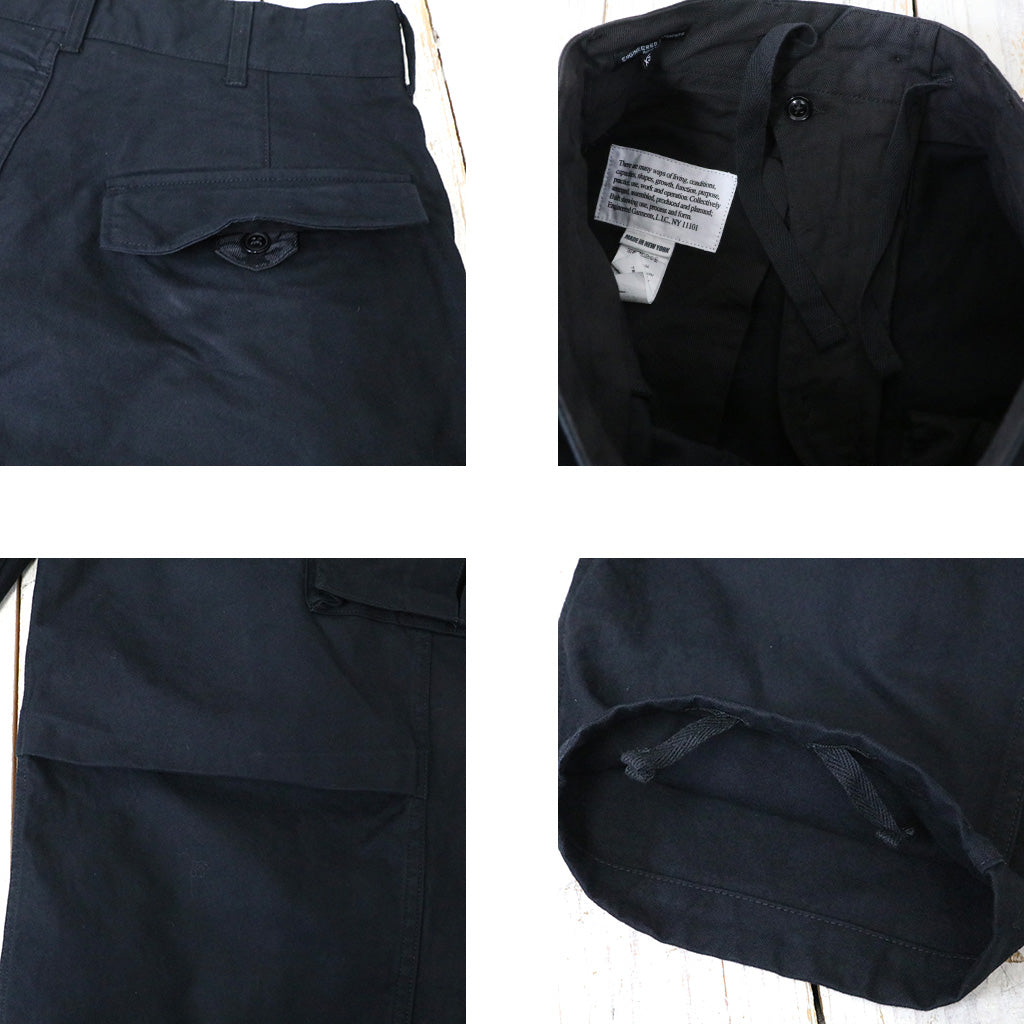 ENGINEERED GARMENTS『FA Pant-Cotton Brushed Hb』(Black)