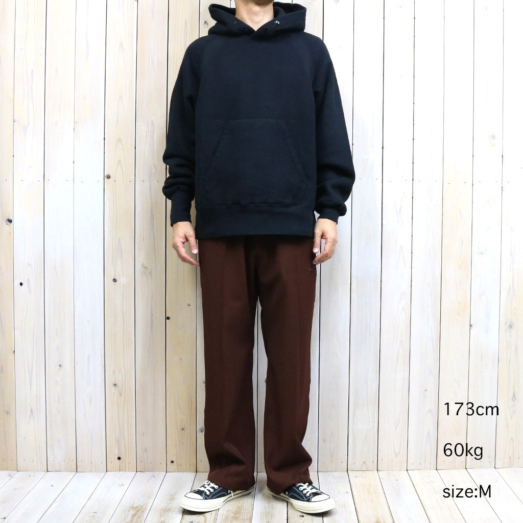 Needles『W.U. Straight Pant-PE/R/PU Cavalry Twill』(Brown)