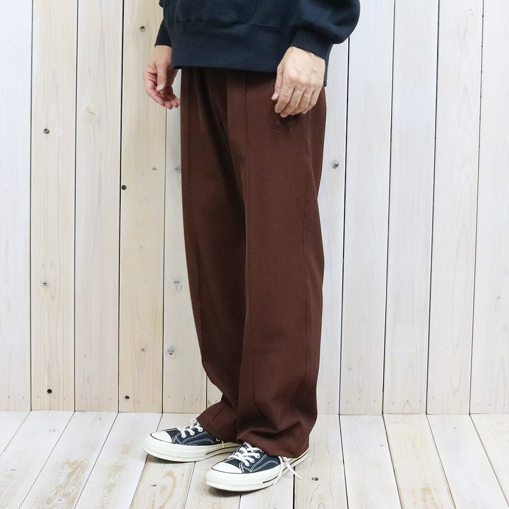 Needles『W.U. Straight Pant-PE/R/PU Cavalry Twill』(Brown)