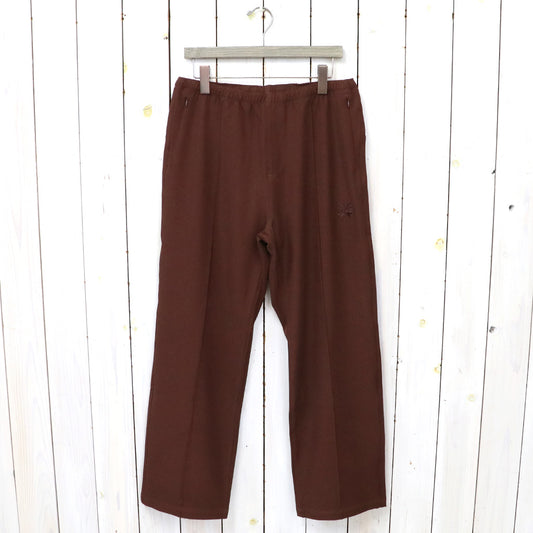 Needles『W.U. Straight Pant-PE/R/PU Cavalry Twill』(Brown)