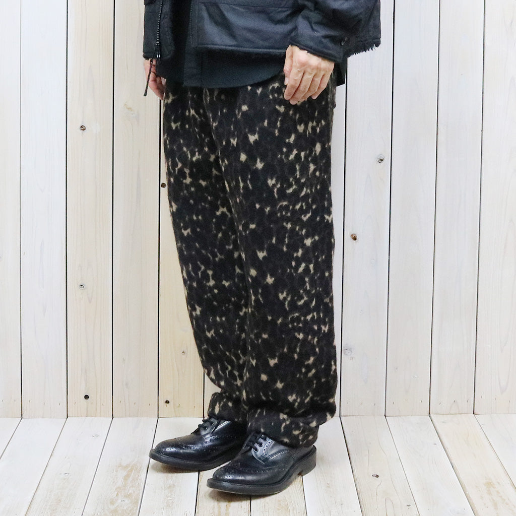 ENGINEERED GARMENTS『Carlyle Pant-Poly Wool Leopard Jacquard』