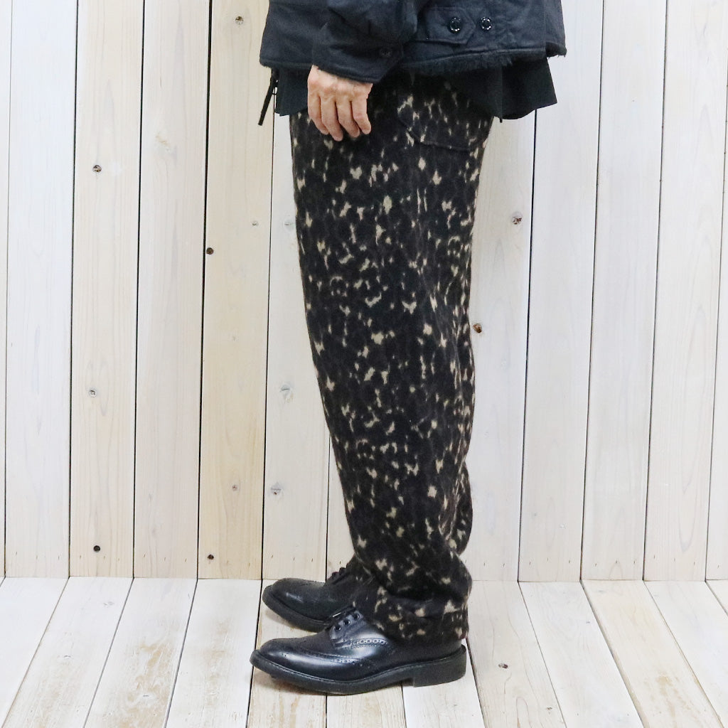 ENGINEERED GARMENTS『Carlyle Pant-Poly Wool Leopard Jacquard』