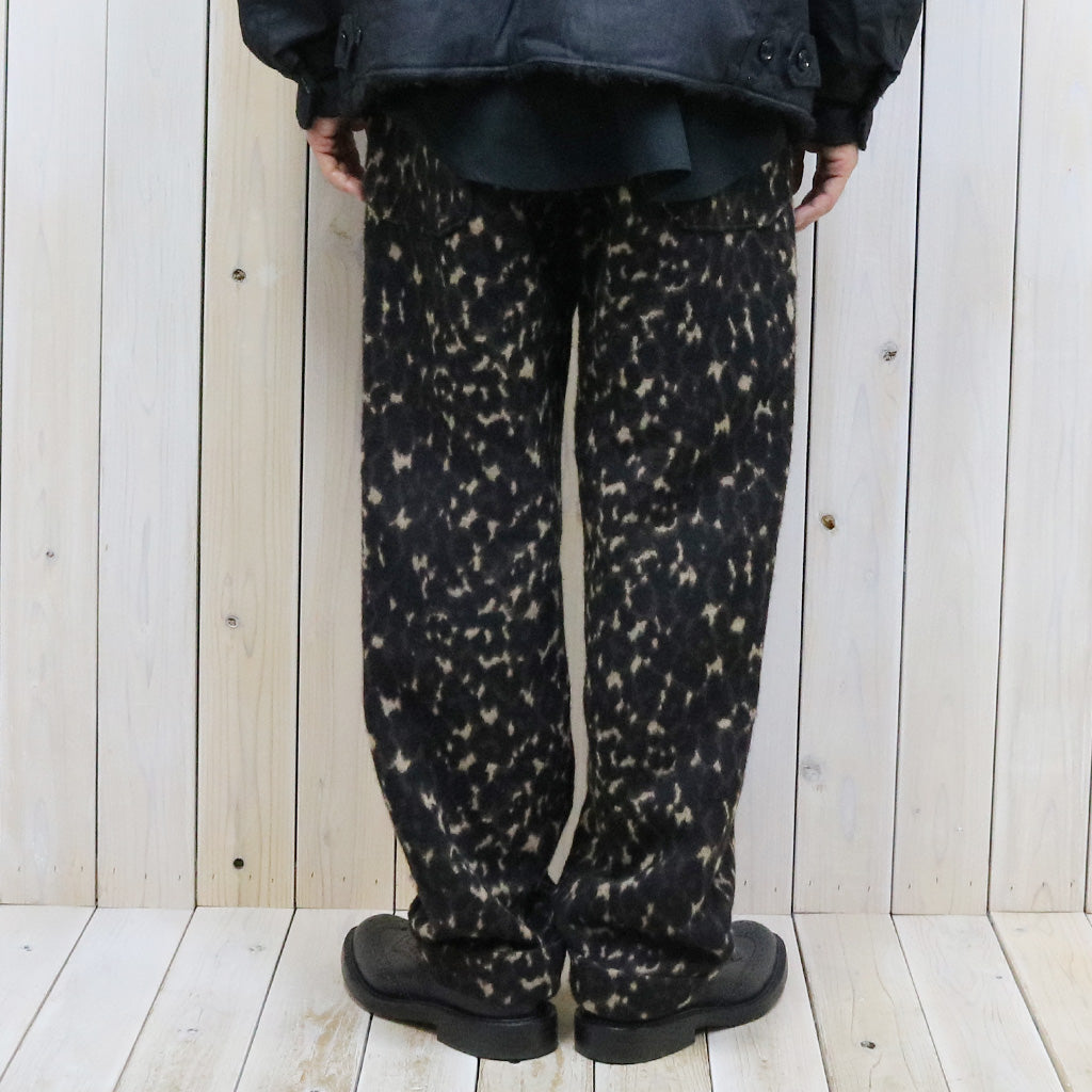 ENGINEERED GARMENTS『Carlyle Pant-Poly Wool Leopard Jacquard』