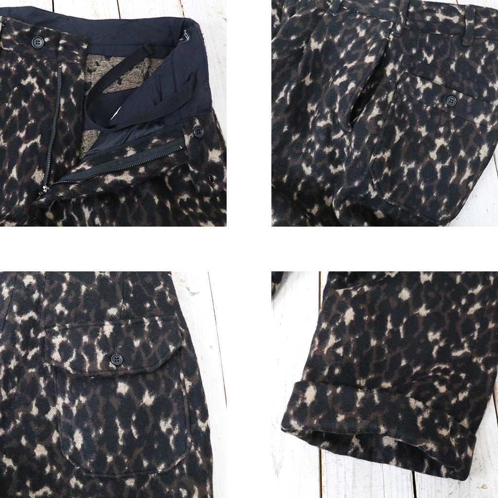 ENGINEERED GARMENTS『Carlyle Pant-Poly Wool Leopard Jacquard』