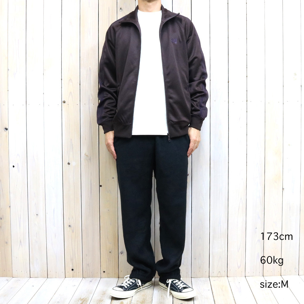 Needles『Track Jacket-Poly Smooth』(Dk.Brown)