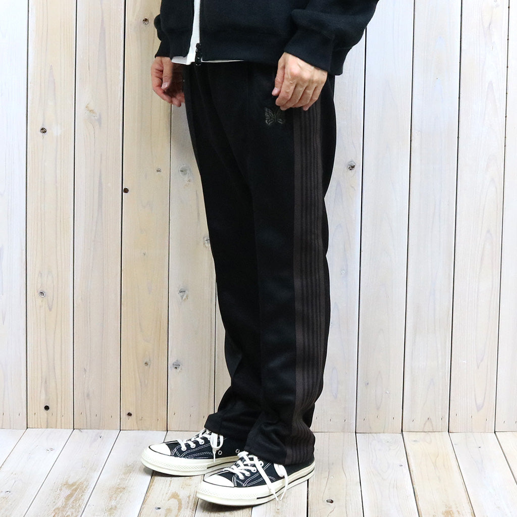 Needles『Narrow Track Pant-Poly Smooth』(Black)