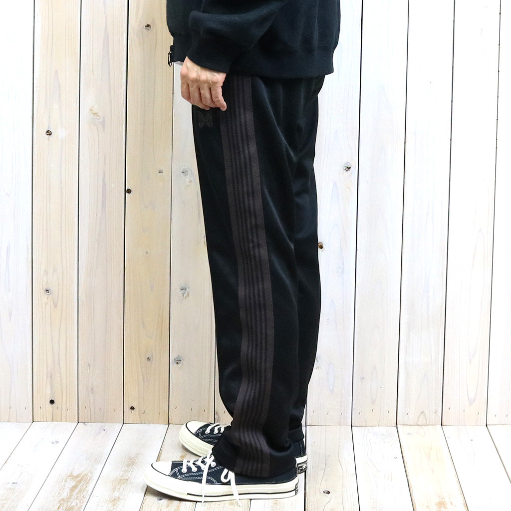 Needles『Narrow Track Pant-Poly Smooth』(Black)