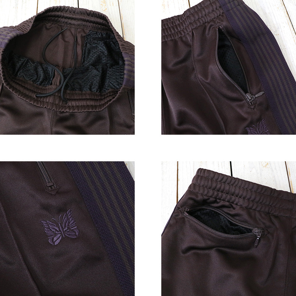 Needles『Narrow Track Pant-Poly Smooth』(Dk.Brown)