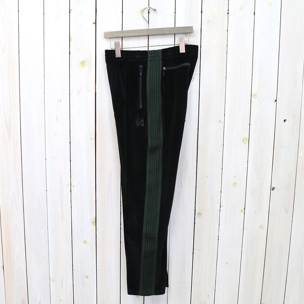 Needles『Narrow Track Pant-C/Pe Velour』(Black)