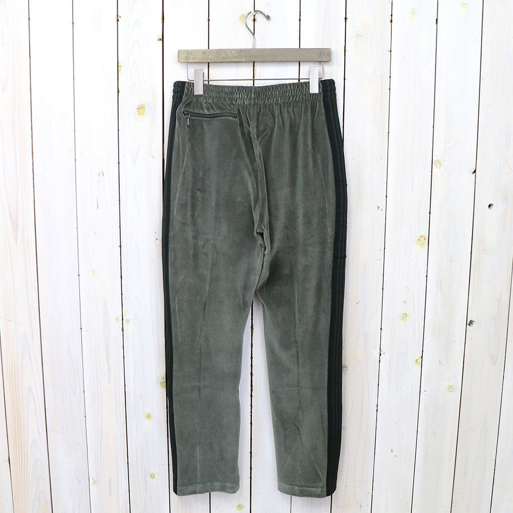 Needles『Narrow Track Pant-C/Pe Velour』(Olive)