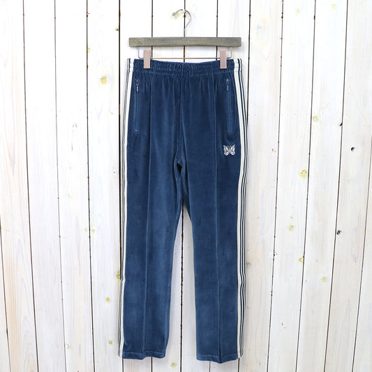 Needles『Narrow Track Pant-C/Pe Velour』(Marine Blue)