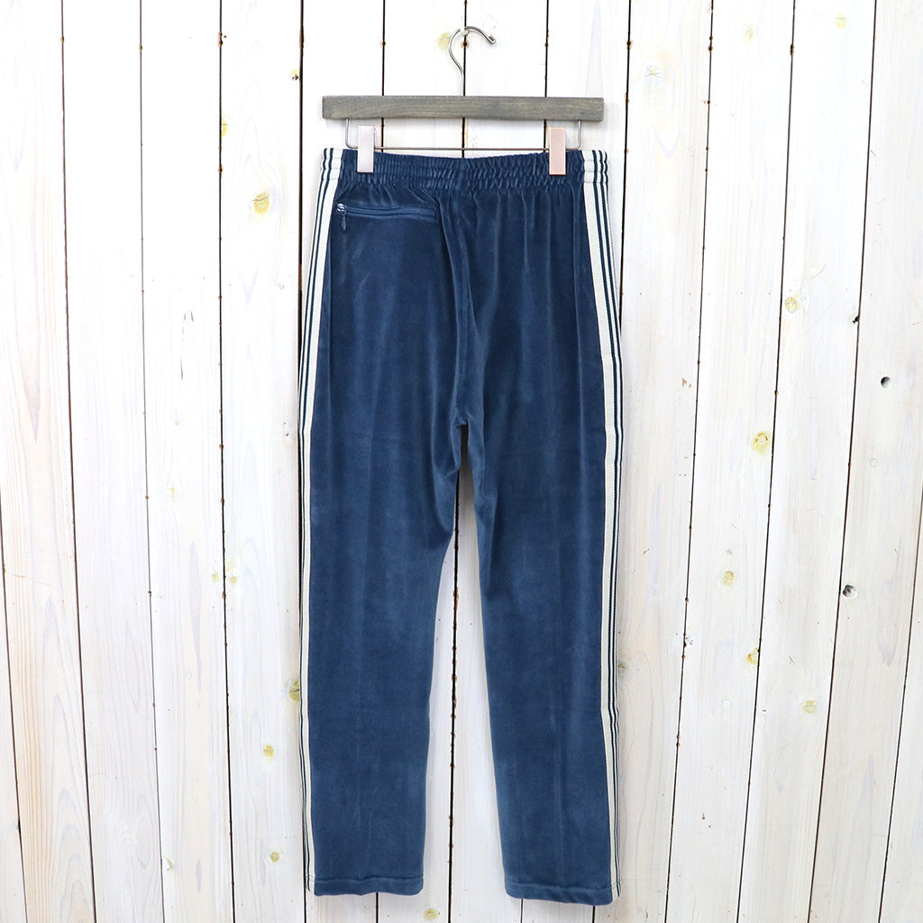 Needles『Narrow Track Pant-C/Pe Velour』(Marine Blue)