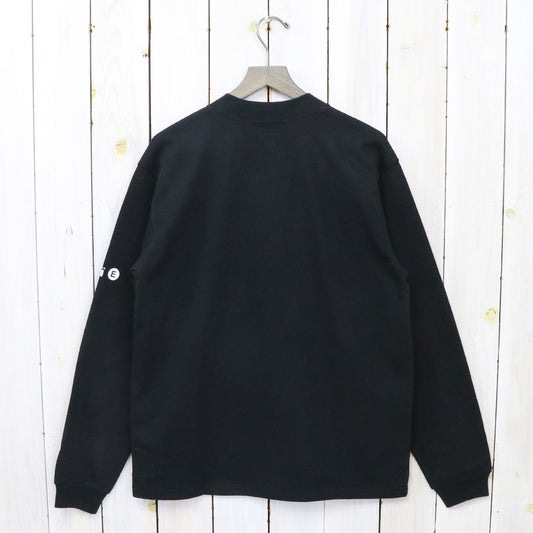 AiE『Mock Neck L/S Tee-Cotton Jersey/UNION JACK』(Black)