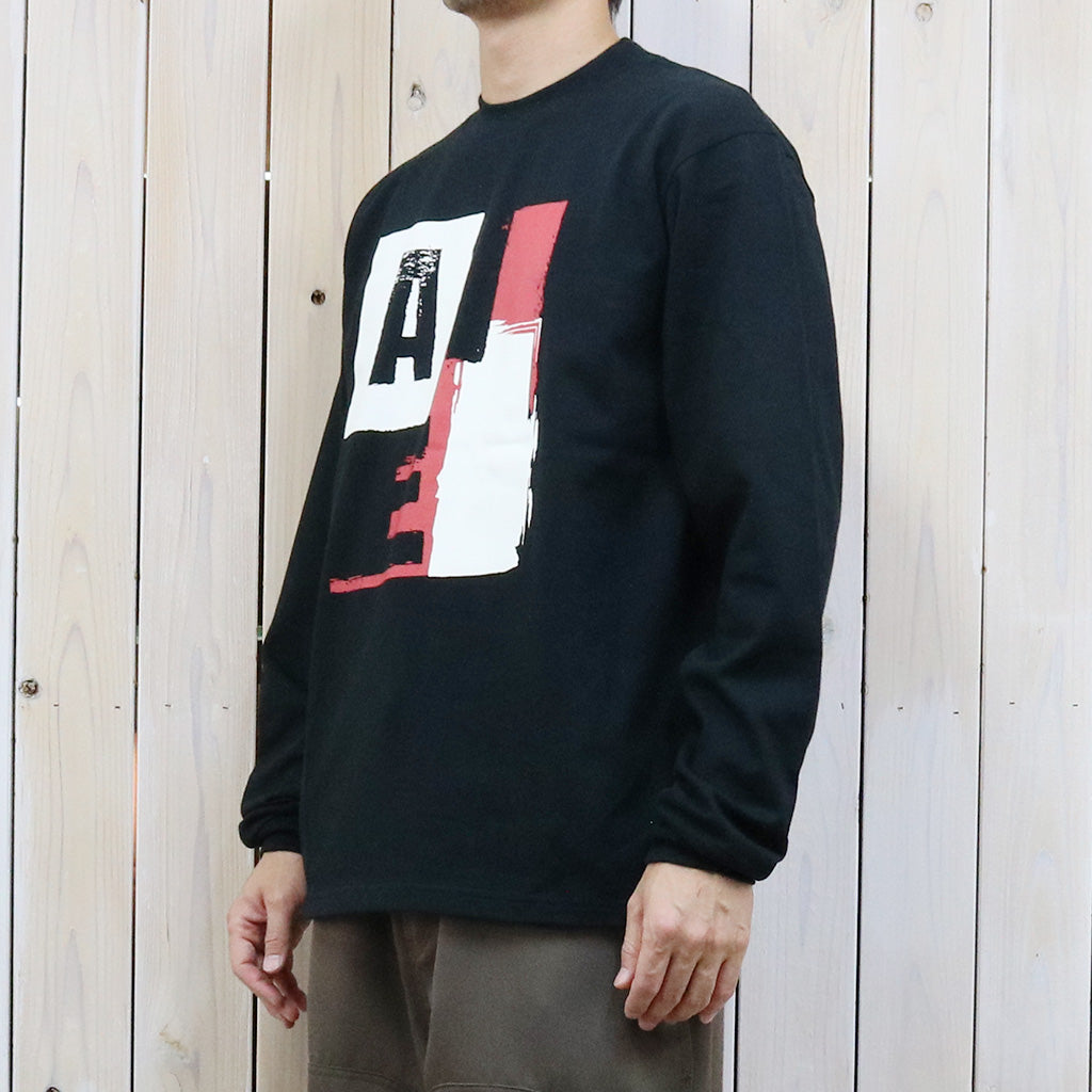 AiE『Mock Neck L/S Tee-Cotton Jersey/AIE』(Black)