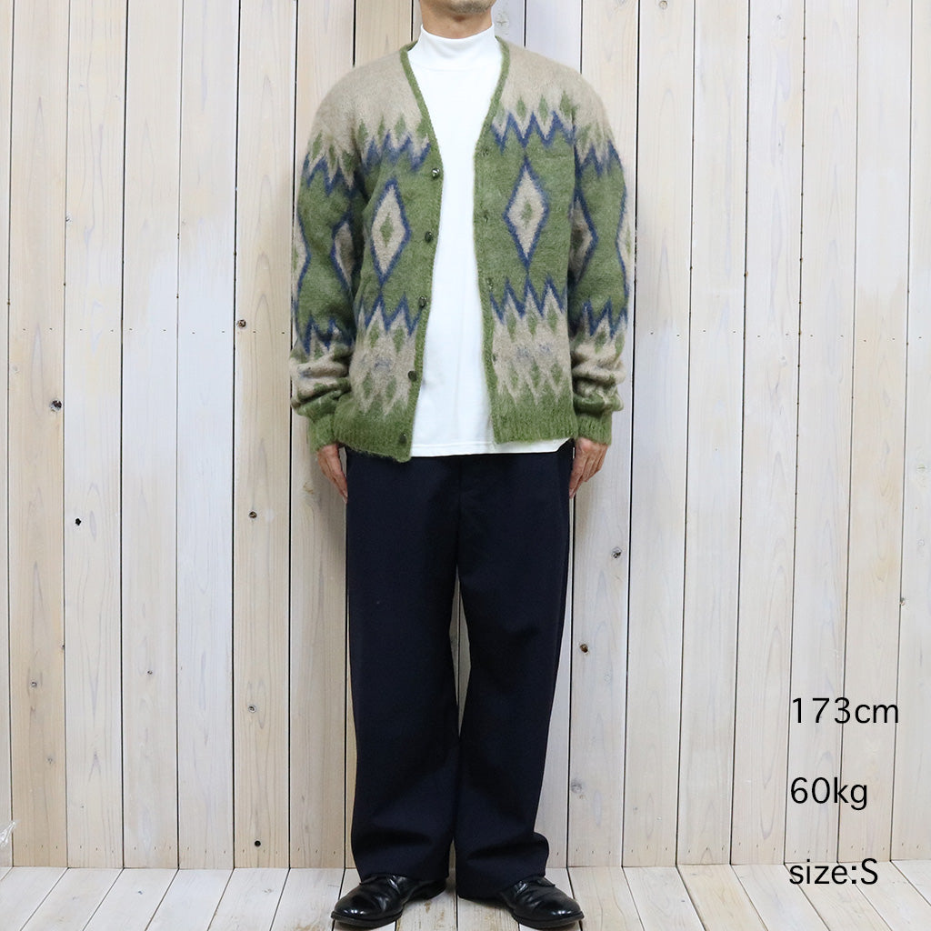 Needles『Mohair Cardigan-Diamond』(Olive)