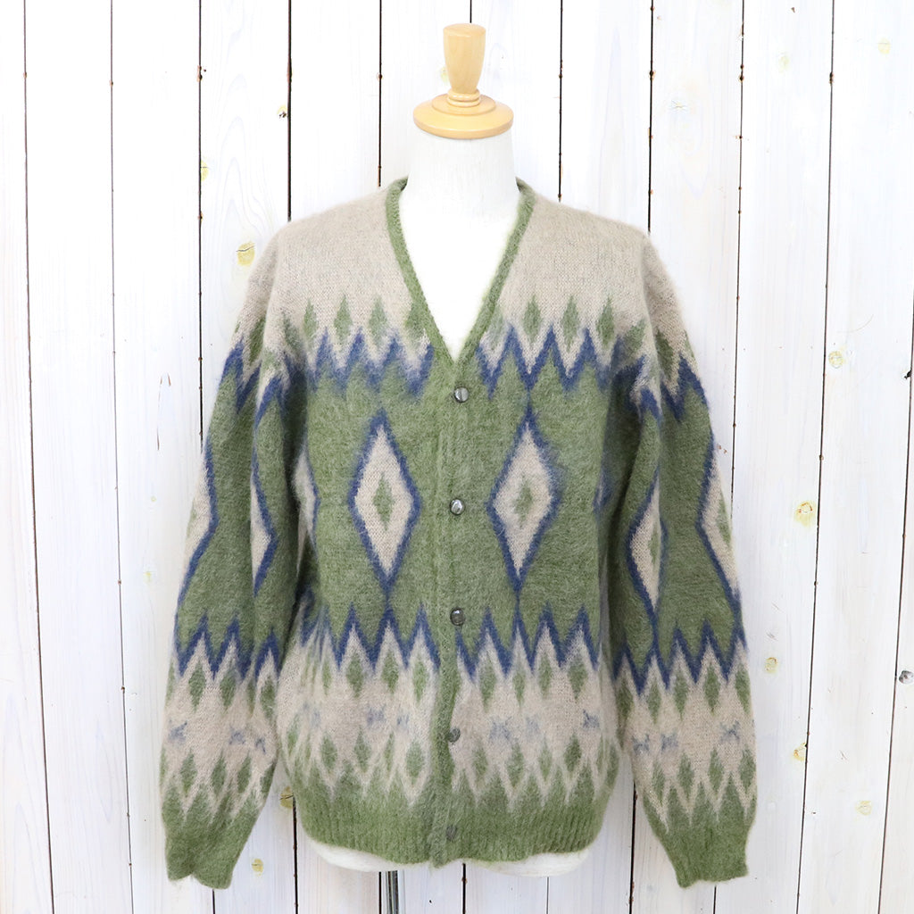 Needles『Mohair Cardigan-Diamond』(Olive)