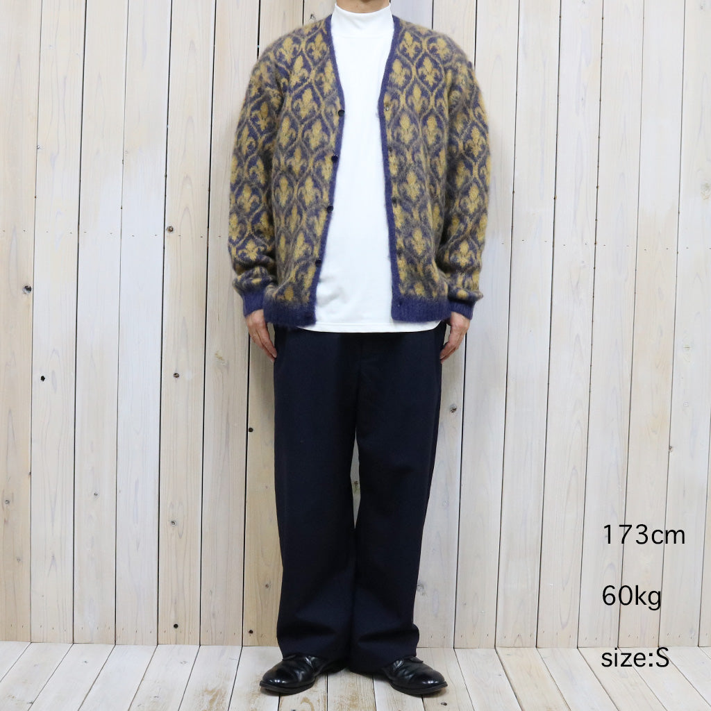 Needles『Mohair Cardigan-Ornament』(Purple)