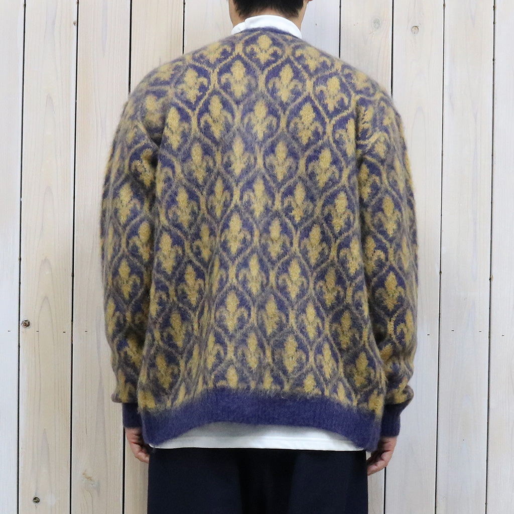 Needles『Mohair Cardigan-Ornament』(Purple)