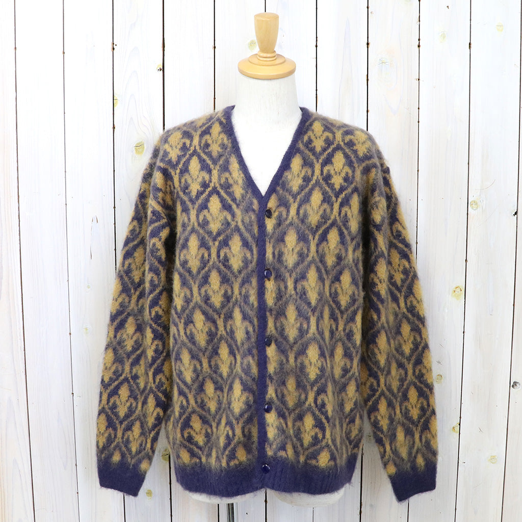 Needles『Mohair Cardigan-Ornament』(Purple)