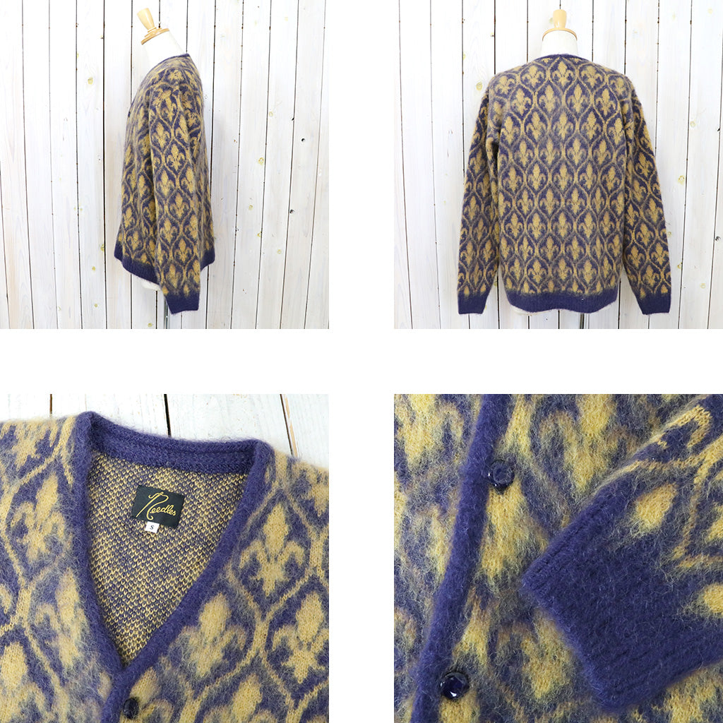 Needles『Mohair Cardigan-Ornament』(Purple)